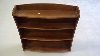 Lot 142 - A "Remploy" open bookcase, height 90cm width...