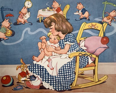Lot 1137 - Boyce: Gay Way Series-Nursery Rhyme Pictures...