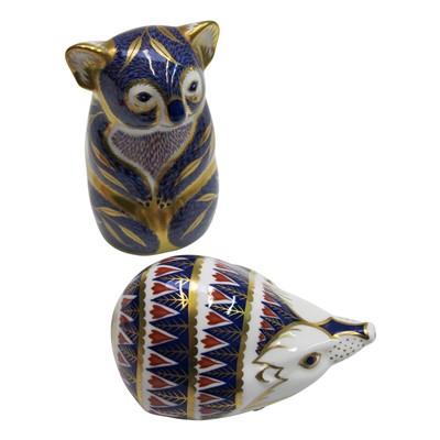 Lot 916 - A Royal Crown Derby koala paperweight, height...