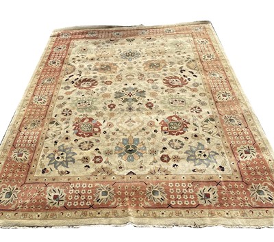 Lot 1226 - An Agra carpet, North India, mid-late 20th...