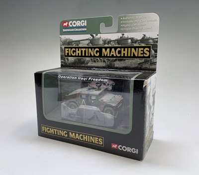 Lot 721 - Corgi Fighting Machines Diecast Series - A box...