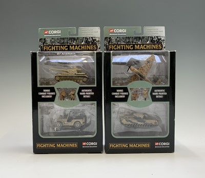 Lot 721 - Corgi Fighting Machines Diecast Series - A box...