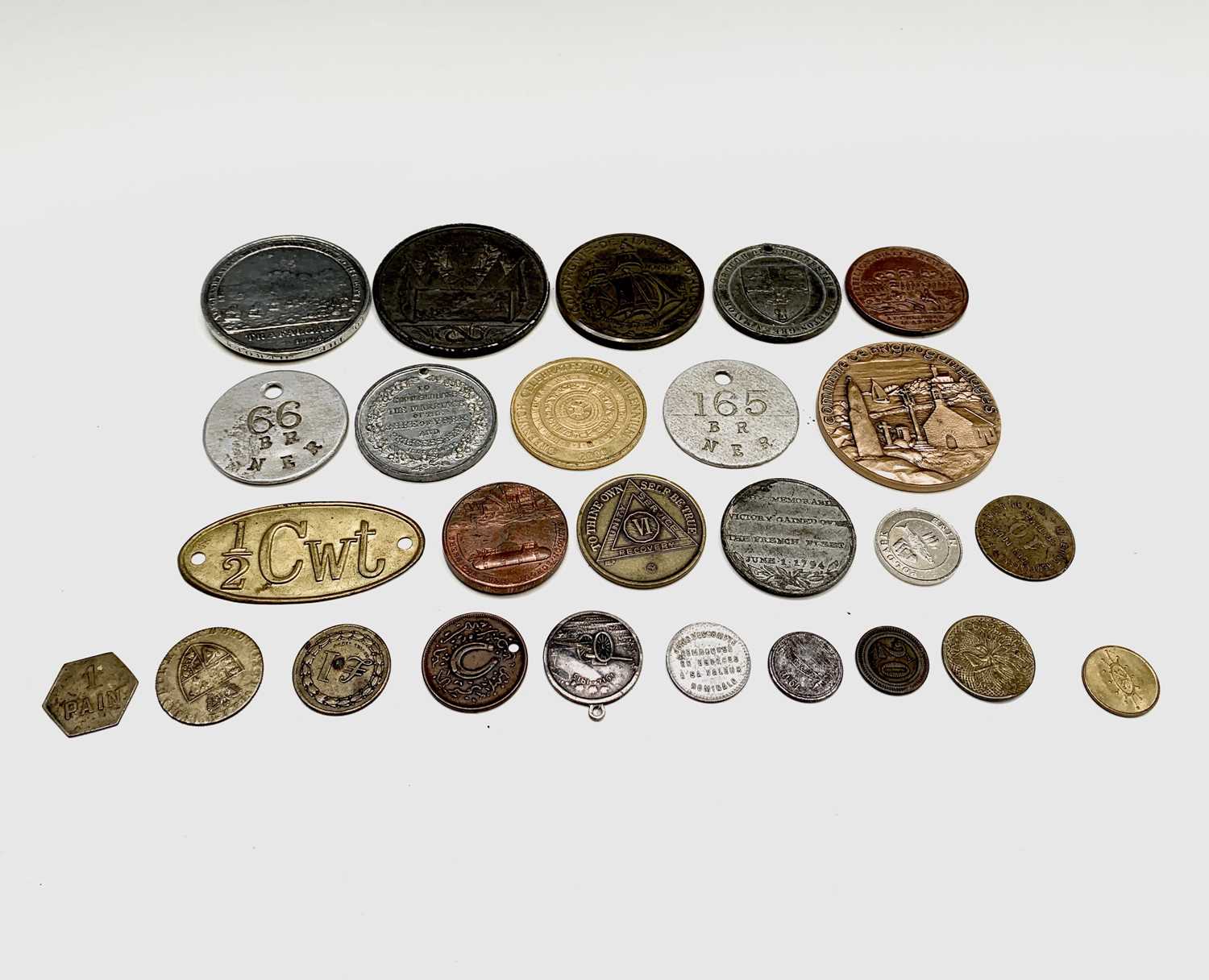 Lot 205 - Commemorative Medallions, Tokens etc - Approx....