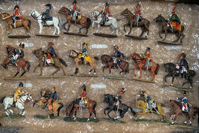 Lot 739 - Allied Cavalry in Napoleonic Wars - A box...