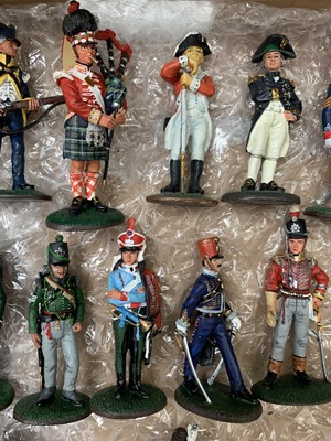 Lot 751 - Relive Waterloo - British Troops & Officers -...