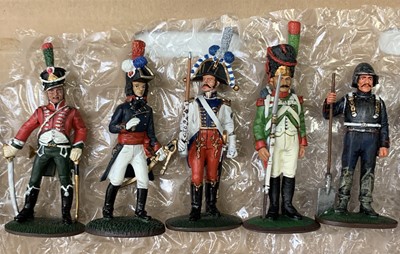 Lot 752 - Relive Waterloo - French Troops & Officers - A...