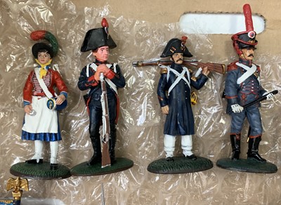 Lot 752 - Relive Waterloo - French Troops & Officers - A...