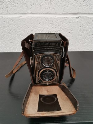 Lot 154 - 1930s Franke & Heidecke Rolleicord I camera,...