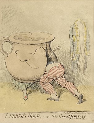 Lot 1219 - MERGED LOT  James GILLRAY (1757-1815) Lubber's...