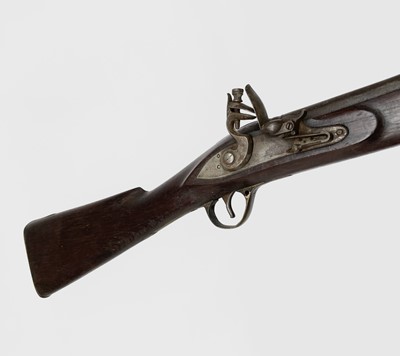 Lot 1035 - An Indian flintlock musket, circa 1900, the...