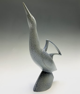 Lot 1002 - Anthony THEAKSTON (1965) Ceramic bird jug with...