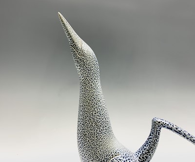 Lot 1002 - Anthony THEAKSTON (1965) Ceramic bird jug with...