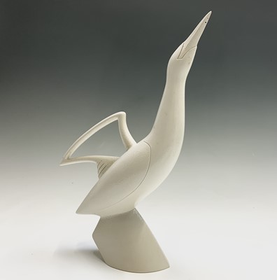 Lot 1009 - Anthony THEAKSTON (1965) Ceramic bird jug with...