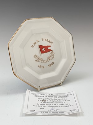 Lot 825 - Titanic Sinking 1912 Interest - An unusual...