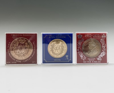 Lot 32 - GB & Foreign Coins & Canadian Stamp Medallions...