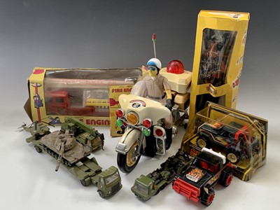 Lot 756 - Diecast & Other Toys - A box containing:...