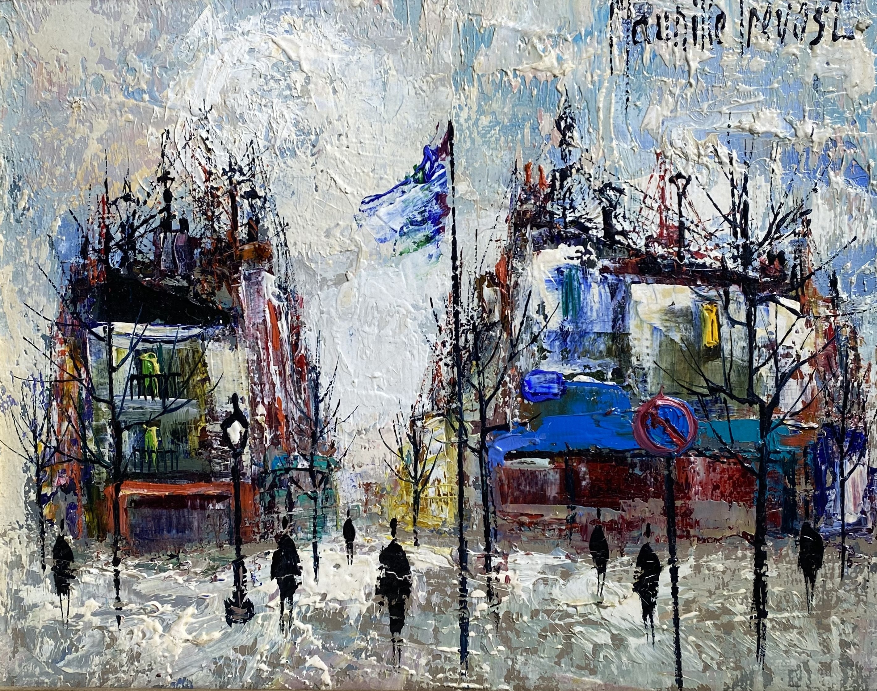 Lot 1235 - Maurille PREVOST (1922) Parisian Street