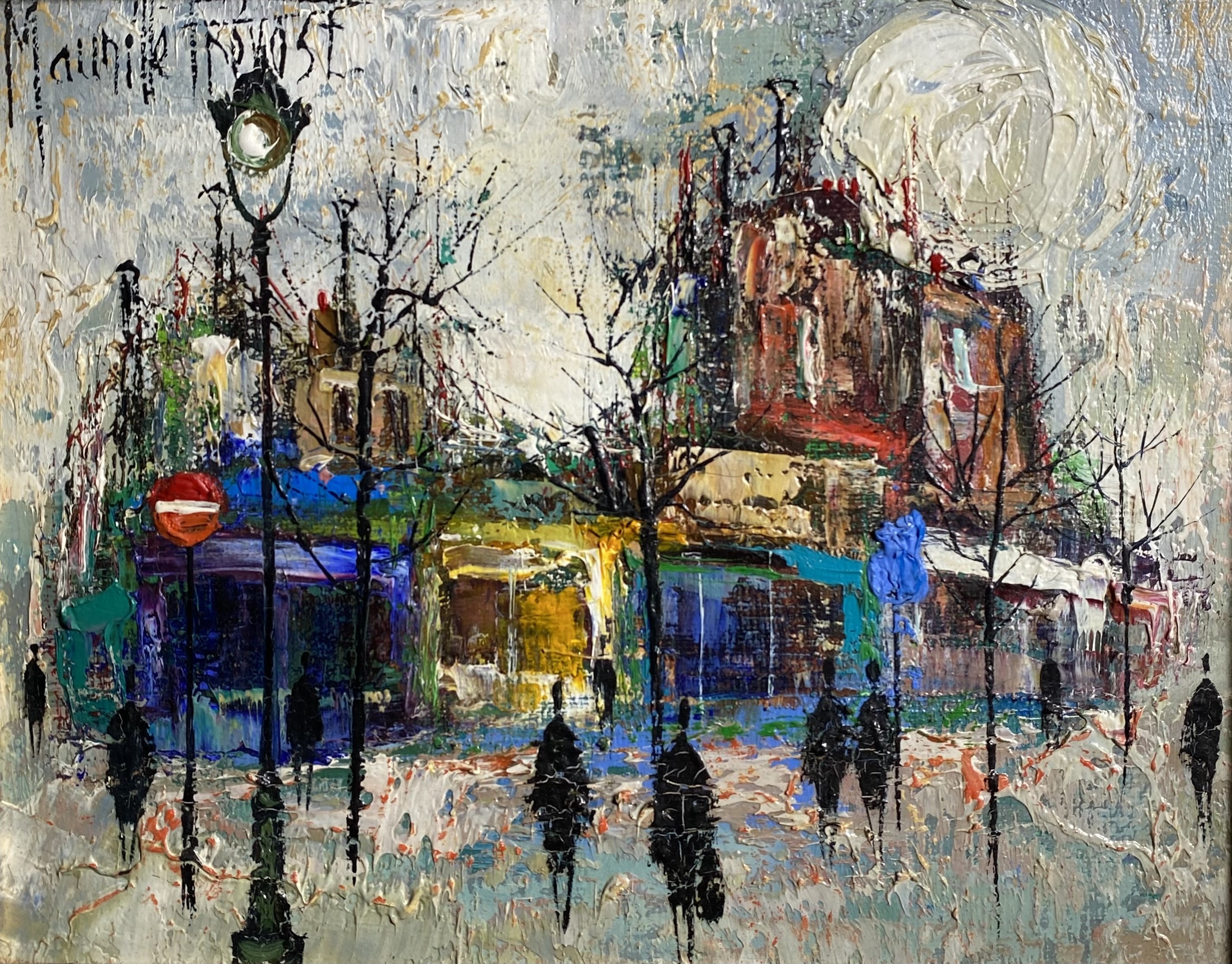 Lot 1235 - Maurille PREVOST (1922) Parisian Street