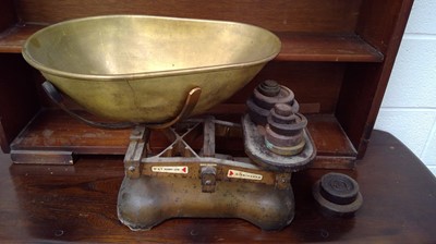 Lot 189 - W & T Avery Birmingham scales and various...