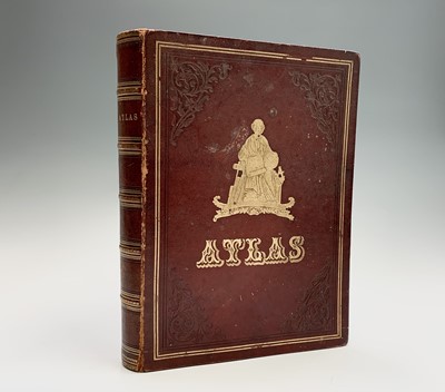 Lot 1329 - JOHN BARTHOLOMEW. 'A Descriptive Hand Atlas of...