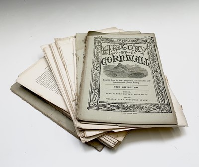 Lot 1235 - 'Parochial History of the County of Cornwall'....