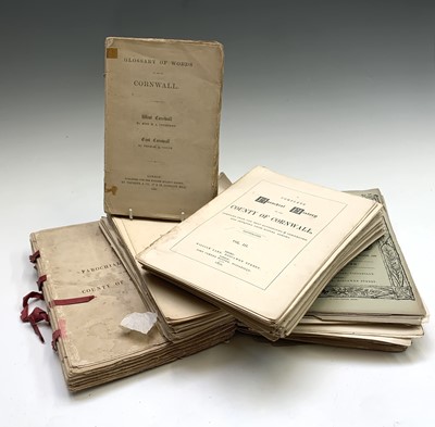 Lot 1235 - 'Parochial History of the County of Cornwall'....