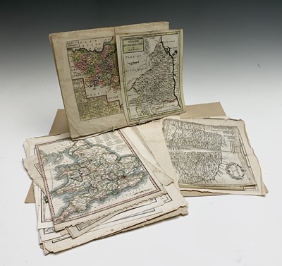 Lot 1233 - MAPS. A mixture of 30 small format maps...