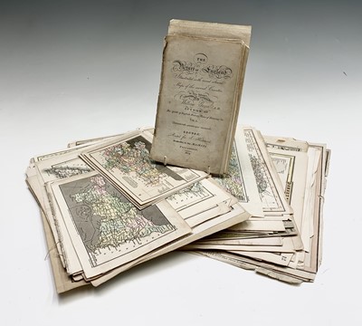 Lot 1232 - MAPS. Approx 50 various maps 17th, 18th, 19th...