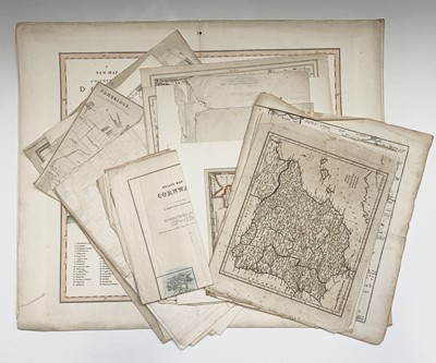 Lot 1230 - MAPS. A collection of 18th and 19th century maps.