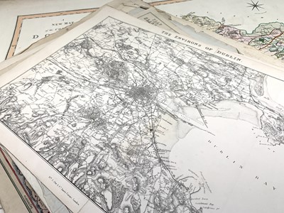 Lot 1230 - MAPS. A collection of 18th and 19th century maps.