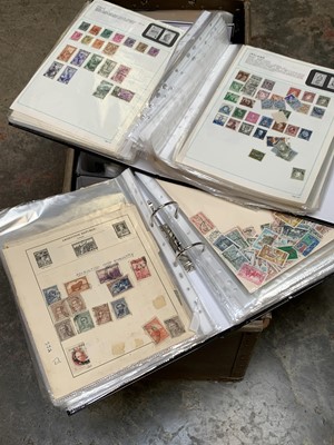 Lot 366 - GB and World Stamps - A metal handled...