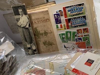 Lot 838 - Cigarette, Trade Cards & Ephemera - A box...