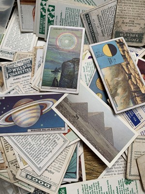 Lot 838 - Cigarette, Trade Cards & Ephemera - A box...