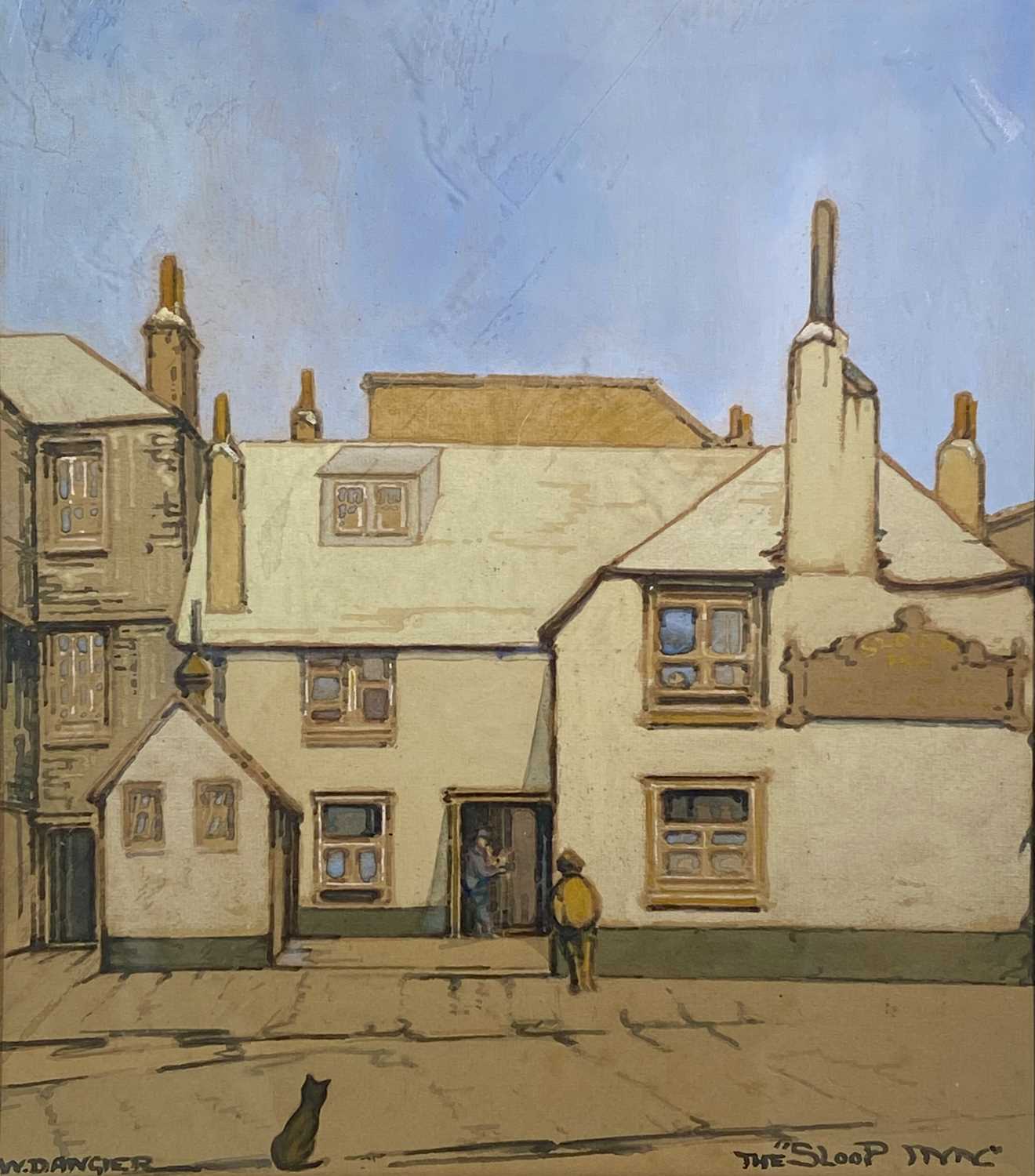 Lot 172 - W Donald ANGIER (XX) The Sloop Inn, St Ives...