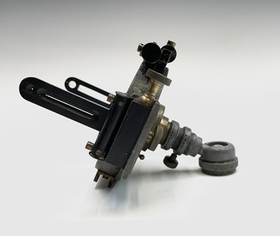 Lot 500 - A pocket theodolite, or miner's dial the 8cm...