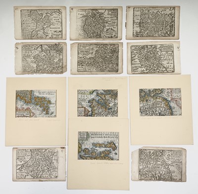 Lot 1222 - PETER VAN DEN KEERE. Twelve single leaf small...