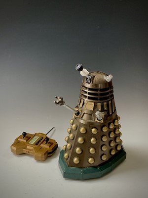 Lot 779 - Dr Who - A radio-controlled assault Dalek 12"...