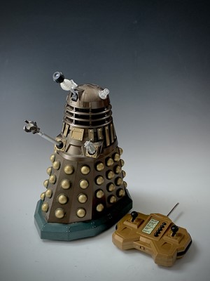 Lot 779 - Dr Who - A radio-controlled assault Dalek 12"...