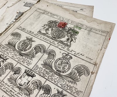 Lot 1346 - WILLIAM CAMDEN. 'Britannia'. Loose leaves from...