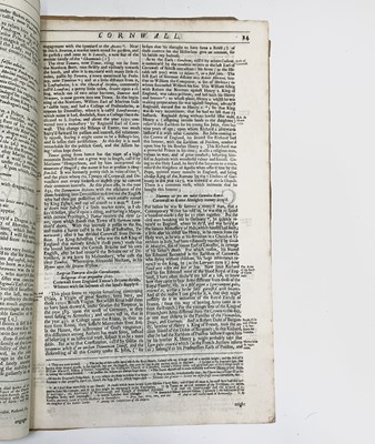 Lot 1347 - WILLIAM CAMDEN. 'Britannia'. partial chapter...