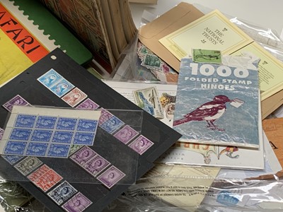Lot 351 - G.B. & World Stamps - A box containing an...