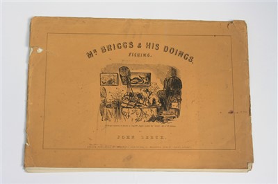 Lot 92 - A folder of engravings entitled 'Mr Briggs &...