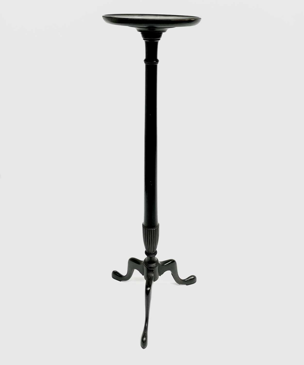 Lot 3167 - A mahogany torchere, George III style, with
