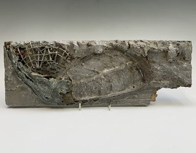 Lot 313 - Nigel HALLARD (1936) Mixed media 16 x 46cm,...