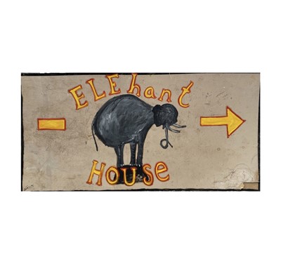 Lot 1414 - Simeon STAFFORD (b.1956) 'Ele[p]hant House'...
