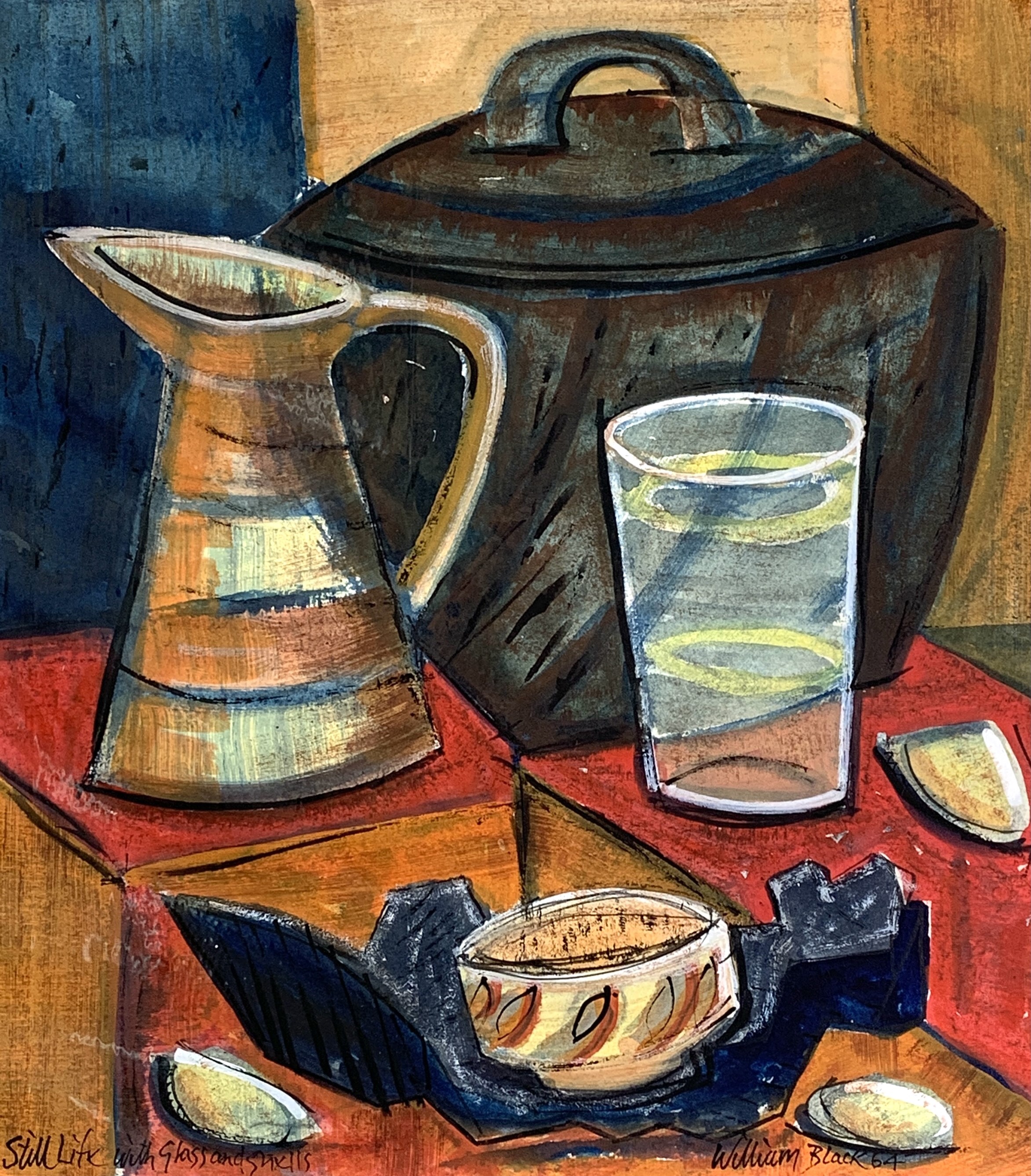 Lot 78 William BLACK (20th Century British) 'Still