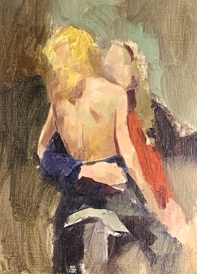 Lot 1071 - Robert Oscar LENKIEWICZ (1941-2002) Patti with...