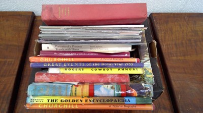 Lot 274 - A box of books, mostly books written about...