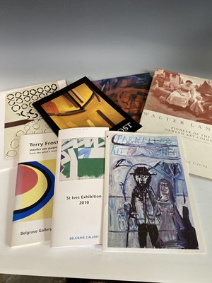 Lot 1306 - Terry Frost exhibition catalogues for the...