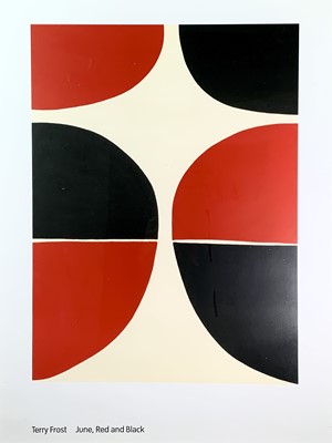Lot 22 - Terry FROST (1915-2003) June, Red and Black...
